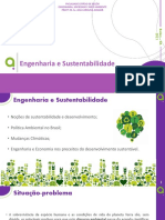 Aula 1 - Engenharia e Sustentabilidade - Engenharia e Des. Sustent Vel