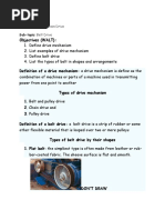 Basic Tech Note For Year 8 WK 2 Summer Term