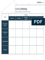 Planning Sheet
