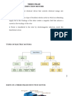 THREE PHASE NDUCTION MOTORS Autosaved