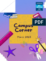 Campus Corner March Issue