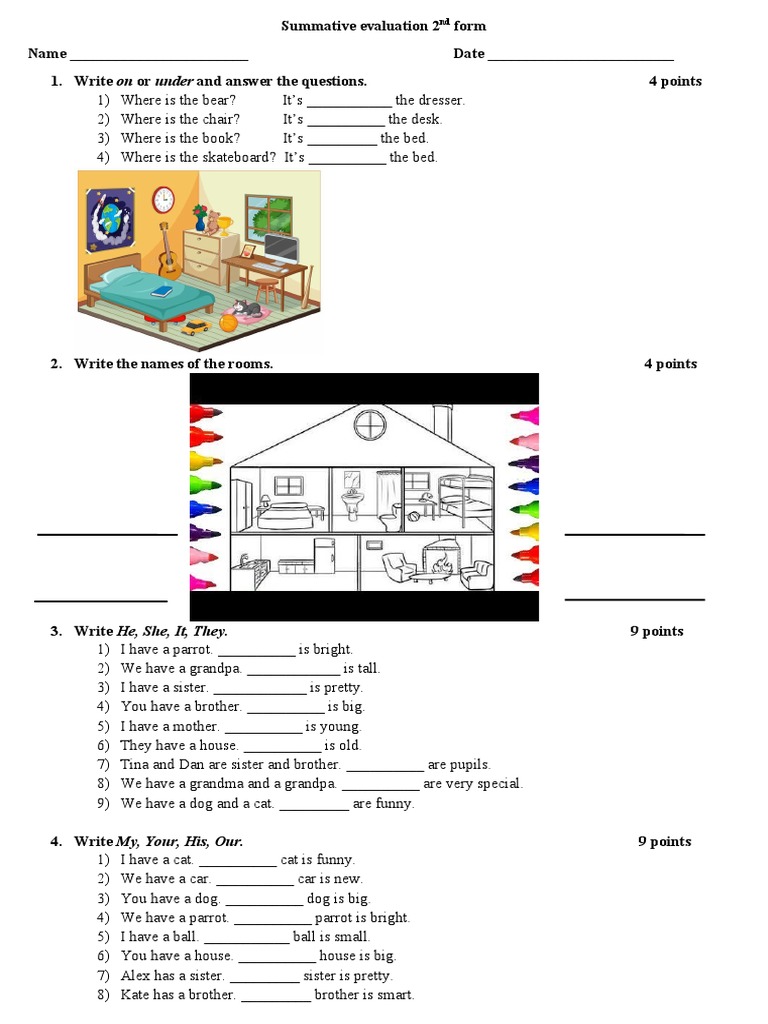 Summative Evaluation 2nd Form PDF Softlines (Retail) Fashion