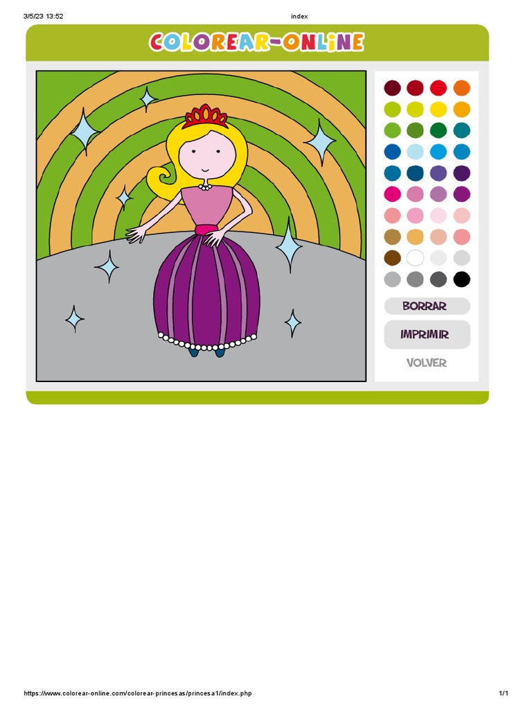 Colorear Online | PDF