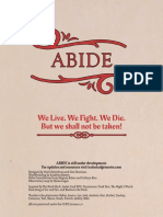 ABIDE Playtest