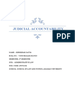 DIPSIKHAR DATTA'S JUDICIAL ACCOUNTABILITY - VB