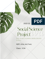 Social Science Project