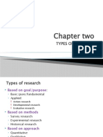 Chapter Two (Research Types)