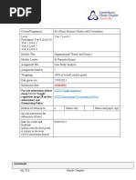 CCCU BABS L4 T3 OTP Assignment April To July 2023