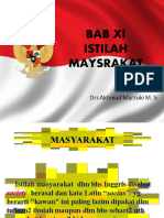 Bab Xi Masyarakat