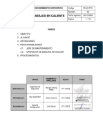 Pe-23-Ptc Procedimiento de Trabajos en Caliente