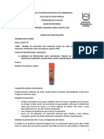 Grupos de Elementos Clasificados Como Cancerigenos Según La IARC.