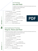 T3 E 297 KS3 Homophones Practice Theyre There Their Worksheet - Ver - 3