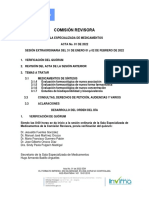 Acta No. 01 de 2022 SEM