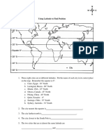 Latitude To Find Position