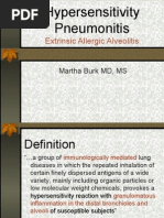 Hypersensitivity Pneumonitis: Extrinsic Allergic Alveolitis