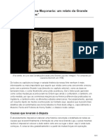 O Grande Cisma Na Maçonaria - Um Relato Da Grande Loja Dos Antigos - H L Haywood