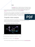 Projectile Motion