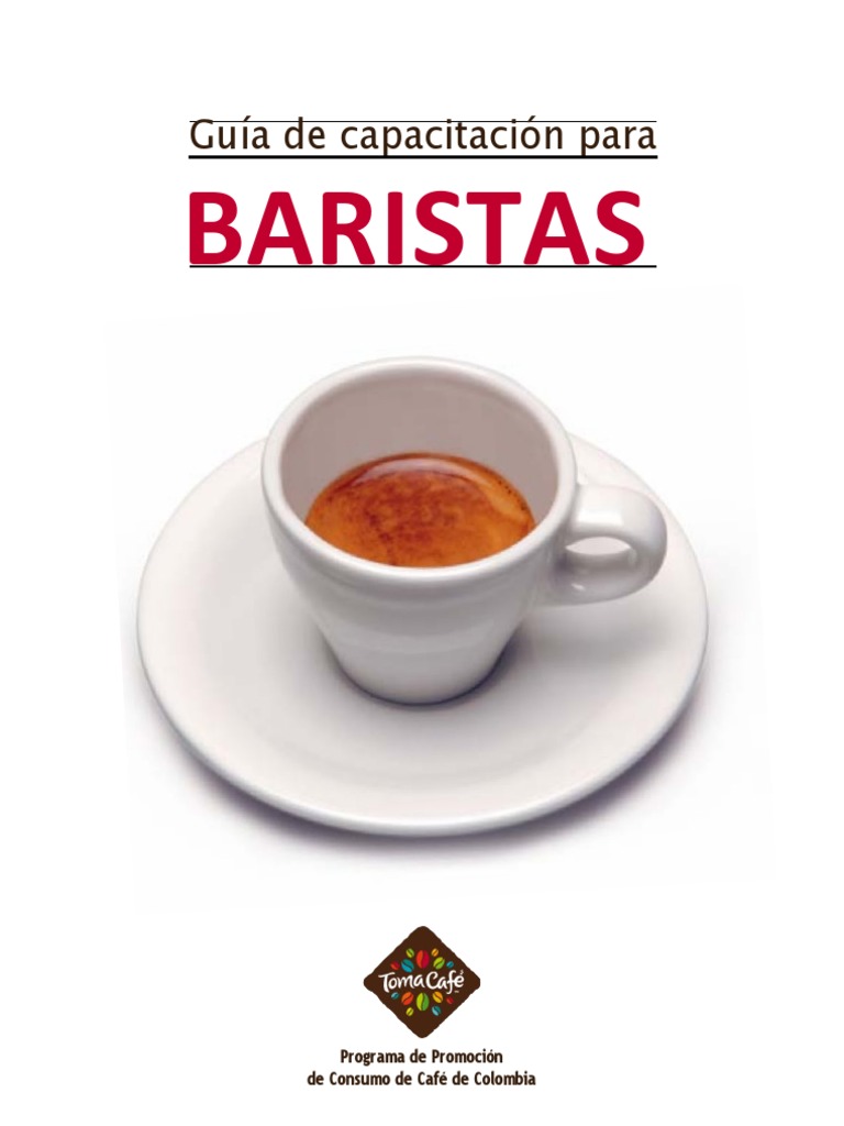 01 Manual Guia de Capacitacion para Baristaspdf | PDF | café | Agua