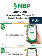 How To Receive OTP Again For Mobile App Regsitration-English