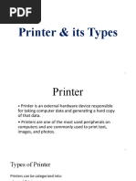 Printer & Its Types