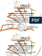 CERTIFICADO 1129484797 CADEVIP 5 Certificados JESUS BOLAÑO