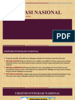 PKN - Integrasi Nasional