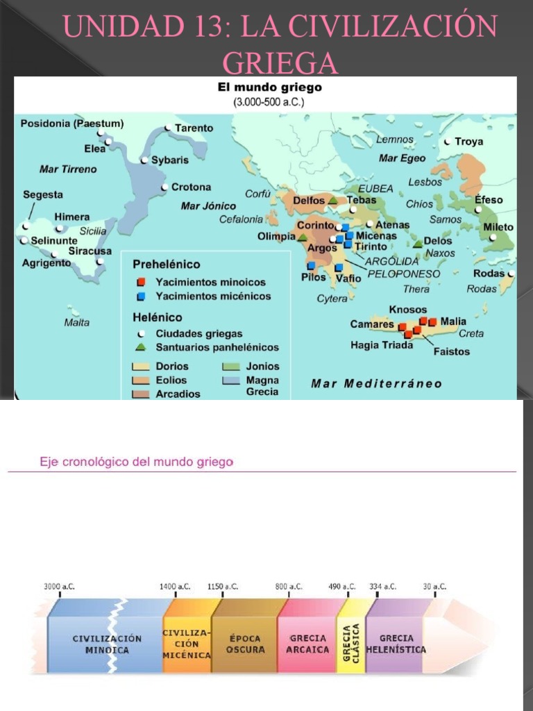 Ud 10 - La Civilización Griega | PDF | Antigua Grecia | Grecia