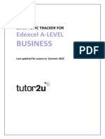 Edexcel A Level Business