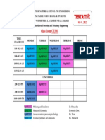 Time Table For Axum 2nd Sem 2021-22 - Year 5