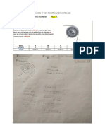 Examen N 3 de Resistencia de Materiales de Junior Almanza