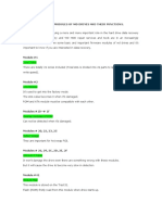 Firmware Modules of WD Drives and Their Functions