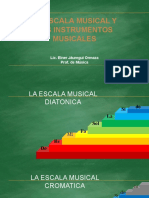 Escala Musical y Los Instrumentos 2