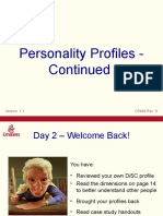 Mod 5b - Personality Profiles - Continued