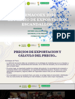 Calculo Preco Exportacion Formacoex 2022