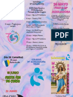 Tríptico Fiestas Mayo Junio 2023