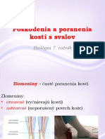 Poškodenie A Poranenie Kostí A Svalov