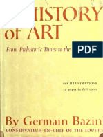 A HISTORY OF ART-FROM PREHISTORIC TIMES TO THE PRESENT (1959) - by GERMAIN BAZIN