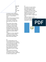 Himno Nacional de Guatemala