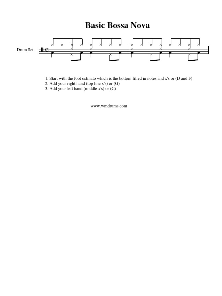 Basic Bossa Nova | PDF