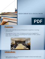 Book Group As A Social Work