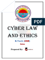 Cyber Law and Ethics KUK CSE