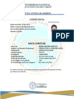 CONTANCIAS DE INGRESADO 029