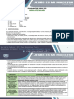 6° Primaria - Programación Anual de Ciencia y Tecnología