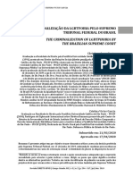 A Criminalizacao Da Lgbtfobia Pelo Supre