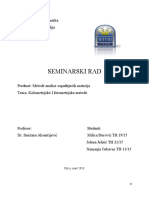 Kolometrijske I Fotometrijske Metode Seminarski