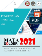 Modul 3 Pengenalan HTML Dan CSS