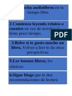 Tiempo Libre.: 1.escucha Audiolibros en Tu