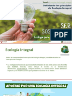 Definiendo Los Principios de Ecología Integral