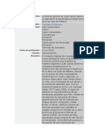 RESUMEN - La Técnica Actoral de Juan Carlos Gené y Su Aplicación Al Personaje Principal