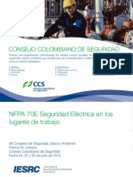 GCE865 2015 NFPA 70E Seguridad Electrica en Los Lugares de Trabajo Patricio Llaneza